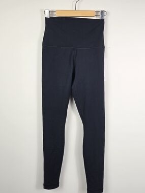 Yogalicious High Rise Black Athleisure Leggings Polarlux Full Length S NWT